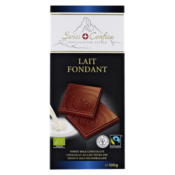 Swiss Confisa Økologisk lait fondant