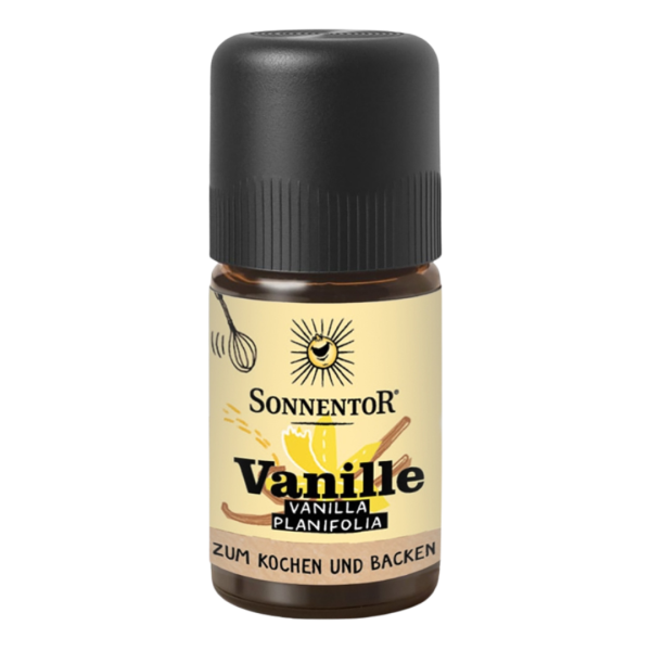 Sonnentor Vanille-Extrakt ätherisches Gewürzöl bio, 5 ml