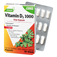Salus D3-vitamin 1000, 30 kapsler Salus D3-vitamin 1000, 30 kapsler