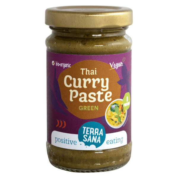 TerraSana Økologisk grøn thai-karrypasta