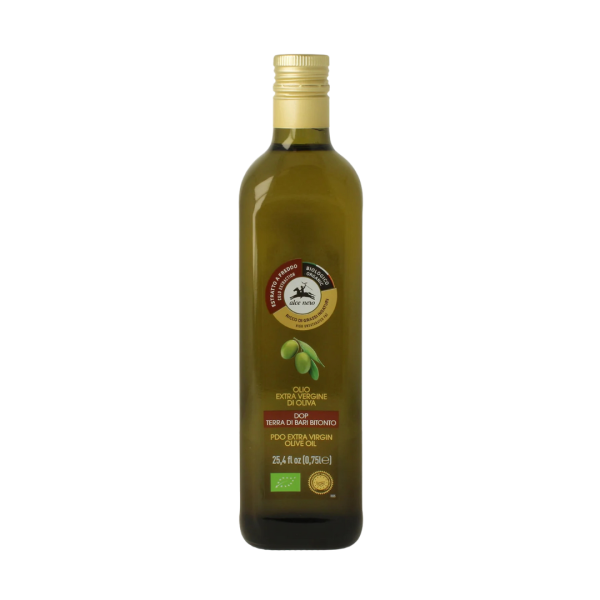 Alce Nero Bio Olivenöl nativ extra g.U. - Terra di Bari Bitonto, 750 ml