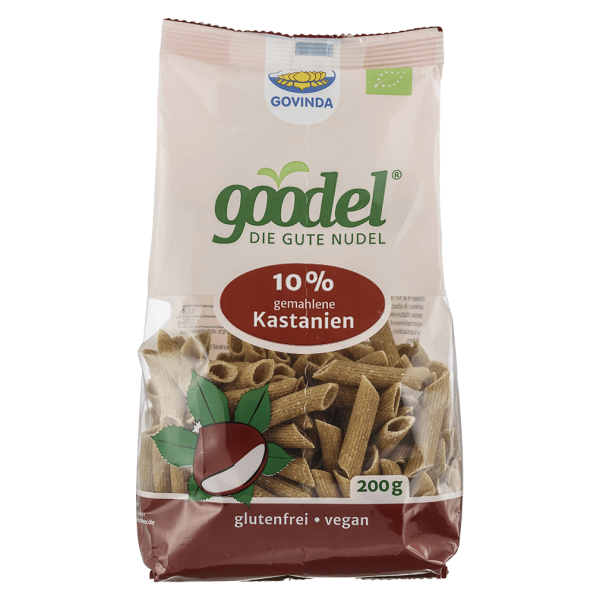 Govinda Økologisk Den gode pasta kastanje
