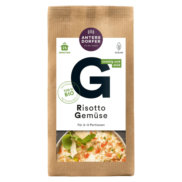 Antersdorfer Økologiske risotto-grøntsager