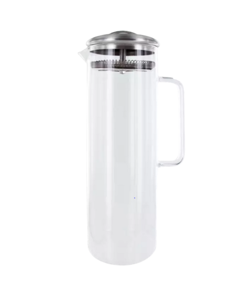 AROMANDISE Glas Teekanne, 1,5l