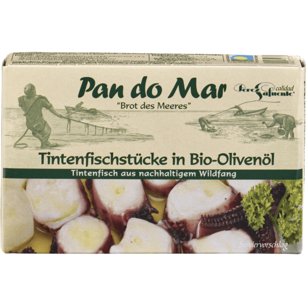 Pan do Mar Blækspruttestykker i olivenolie