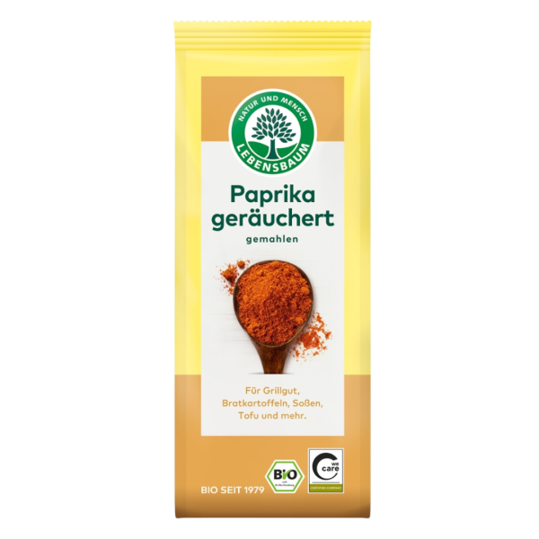 Lebensbaum Bio Paprika geräuchert, gemahlen