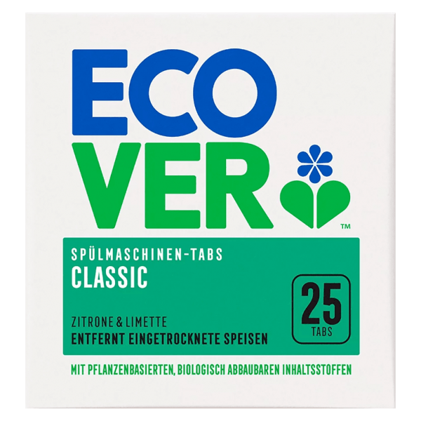 Ecover Classic opvaskemaskine Tabs Lemon