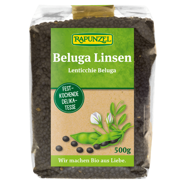 Rapunzel Bio Beluga Linsen schwarz