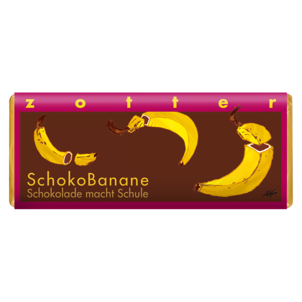 Zotter Økologisk SchokoBanane - Chokolade går i skole