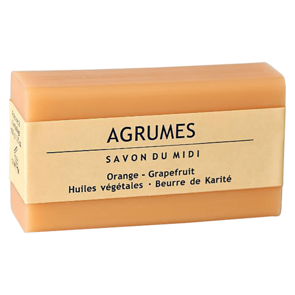 Savon Du Midi Sheasæbe Agrumes Orange-Grapefrugt 100g