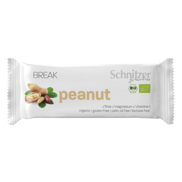 Schnitzer Økologisk Break Peanut Bar