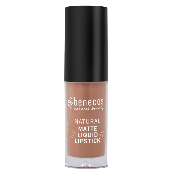 benecos Matte Liquid Lipstick desert rose