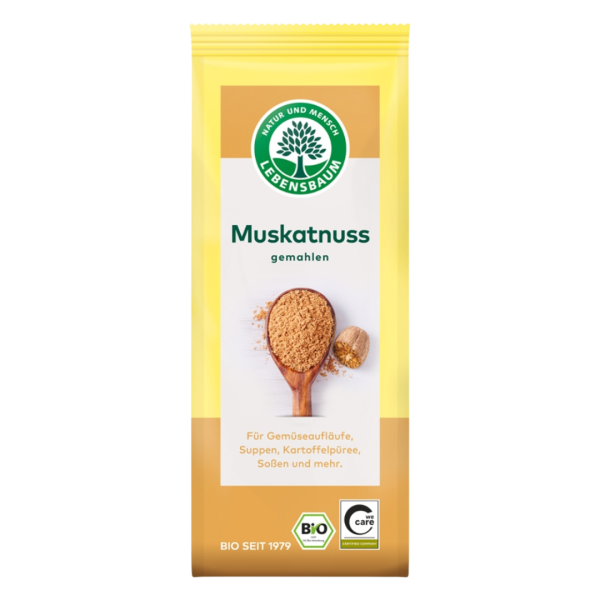 Lebensbaum Bio Muskatnuss, gemahlen