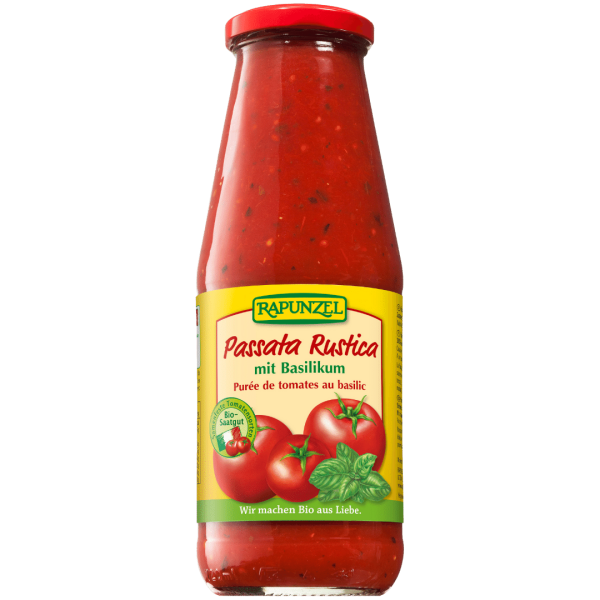 Rapunzel Bio Passata Rustica mit Basilikum