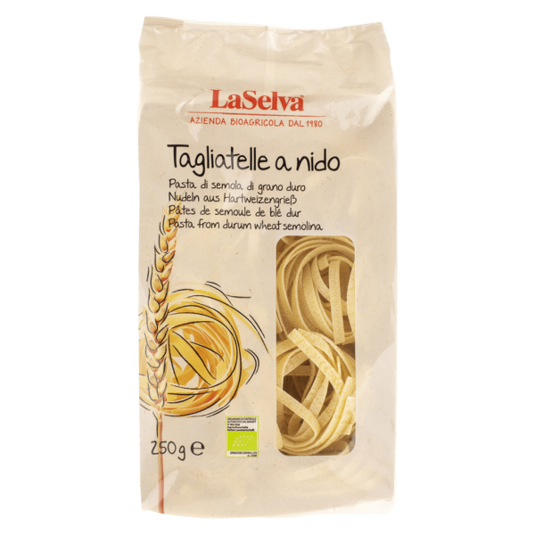 LaSelva Økologiske tagliatelle-nester