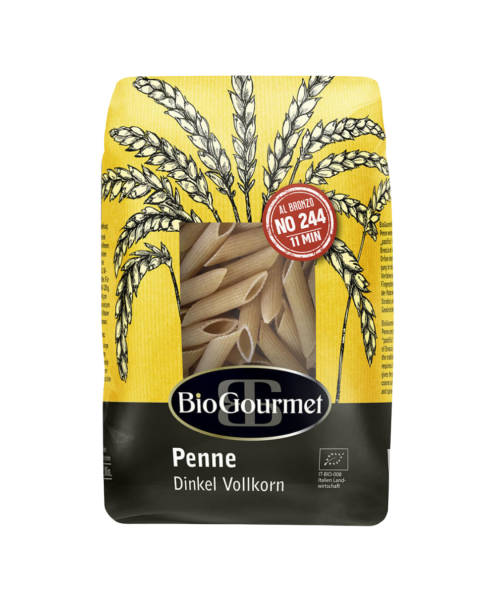 BioGourmet Øko Spelt Penne Fuldkorn, 500 g