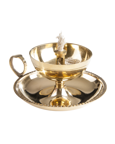 Berk Ghee-Lampe, Messing, 10 cm