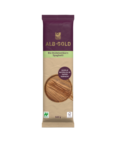 Alb-Gold Bio Dinkelvollkorn Spaghetti, 500 g