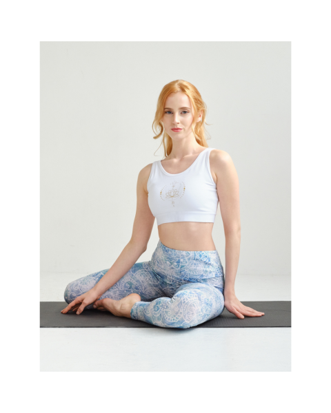 Spirit of Om Yoga Bra Padma - weiß