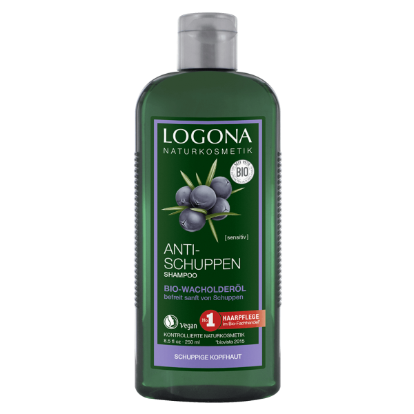 Logona Anti-skælshampoo enebær