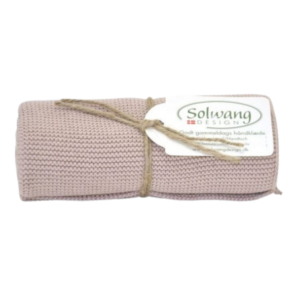 Solwang Design Håndklæde brune toner strikket 32x47 cm, 1 stk.