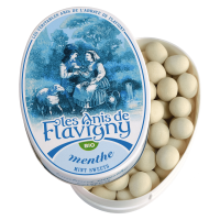 les Anis de Flavigny Økologisk pebermynte slik les Anis de Flavigny Økologisk pebermynte slik