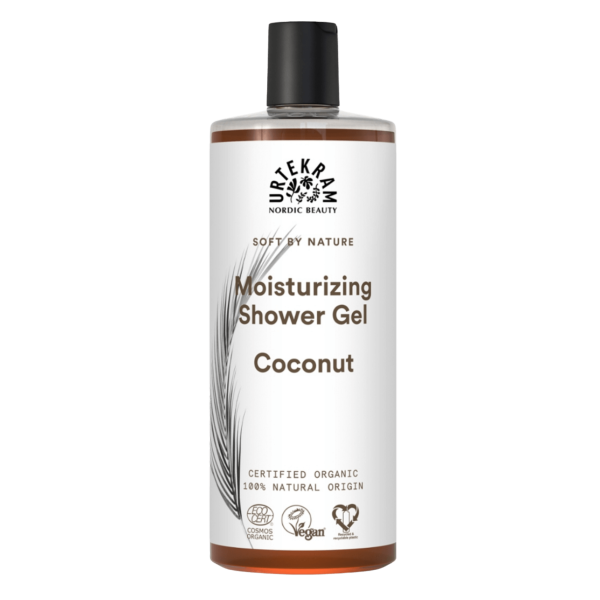 Urtekram Coconut showergel med kokosblomstsukker, 500 ml