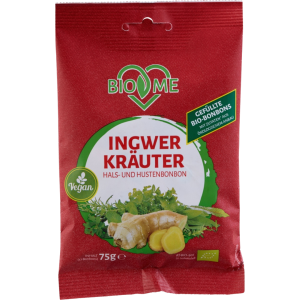 Bio loves Me Økologiske ingefærbolsjer
