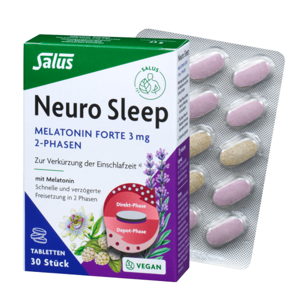 Salus Neuro Sleep Melatonin Forte 3 mg, 30 stk.