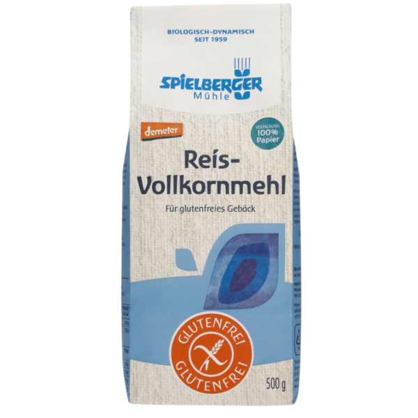 Spielberger Bio Reis-Vollkornmehl glutenfrei