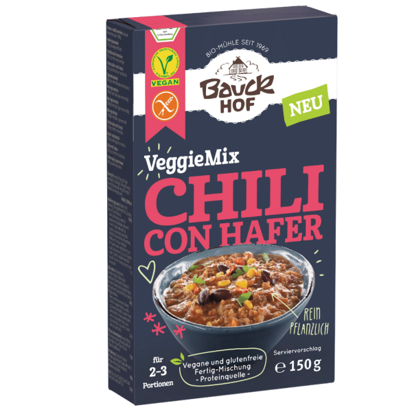 Bauckhof  Økologisk VeggieMix Chili con Oats