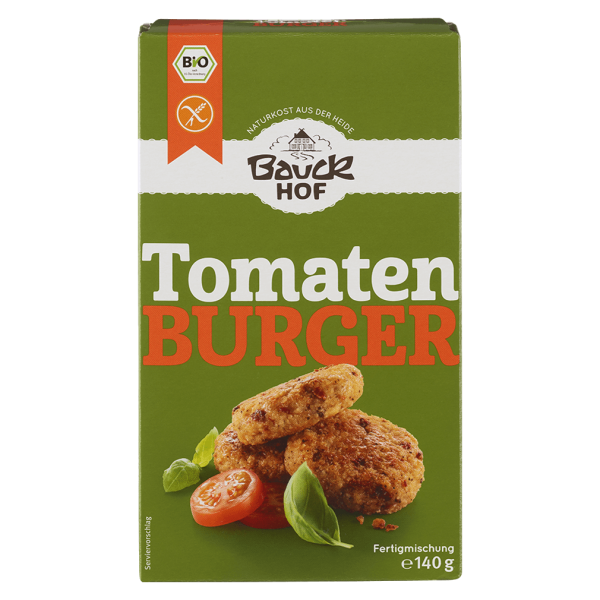 Bauckhof  Økologisk tomat-basilikum-burger