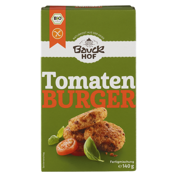 Bauckhof Økologisk tomat-basilikum-burger