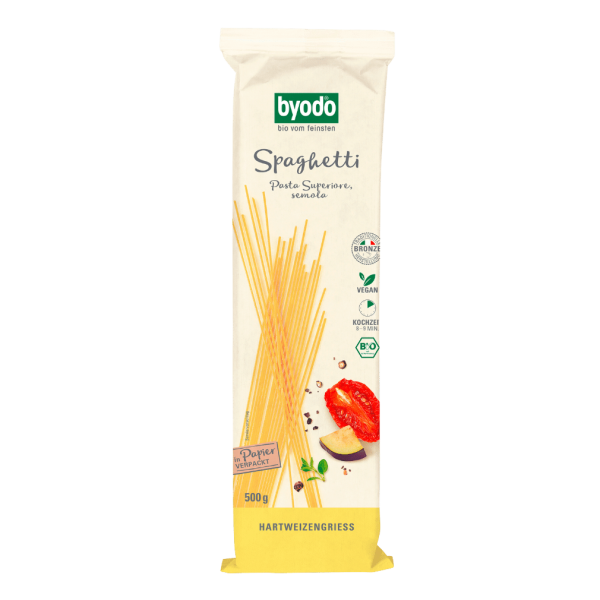 byodo Økologisk spaghetti semola 500g