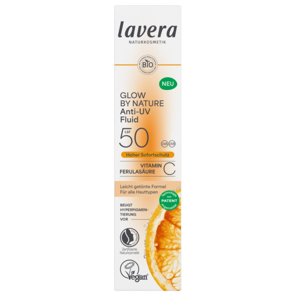 Lavera Glow by Nature Anti-UV Fluid LSF 50