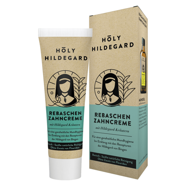 Holy Hildegard Rebaschen Tandpasta med Hildegard-urter