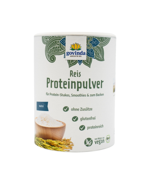 Govinda Bio Proteinpulver, Reis, 400g