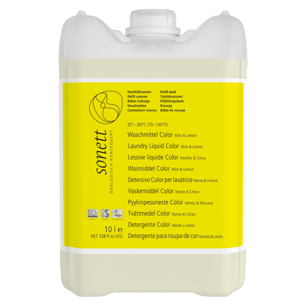 Sonett Vaskemiddel Farve Mint Lemon