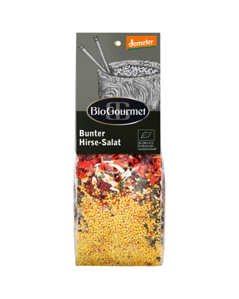 BioGourmet Bio Bunter Hirse-Salat, 250g