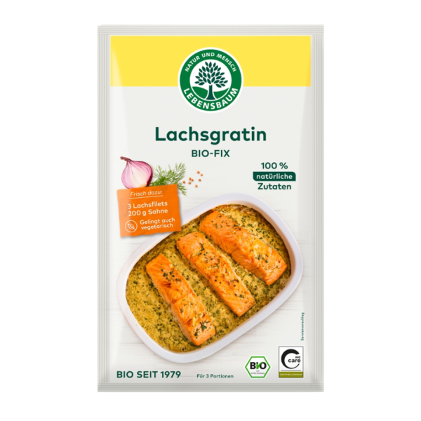 Lebensbaum Bio Lachsgratin