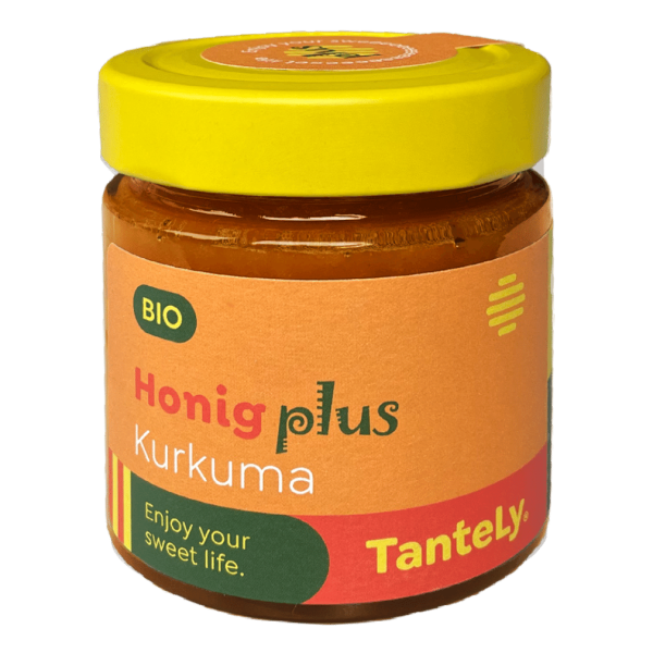 TanteLy Økologisk honning plus gurkemeje