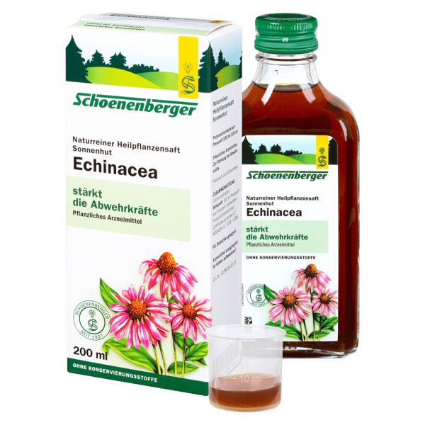 Schoenenberger Saft af Echinacea lægeplante