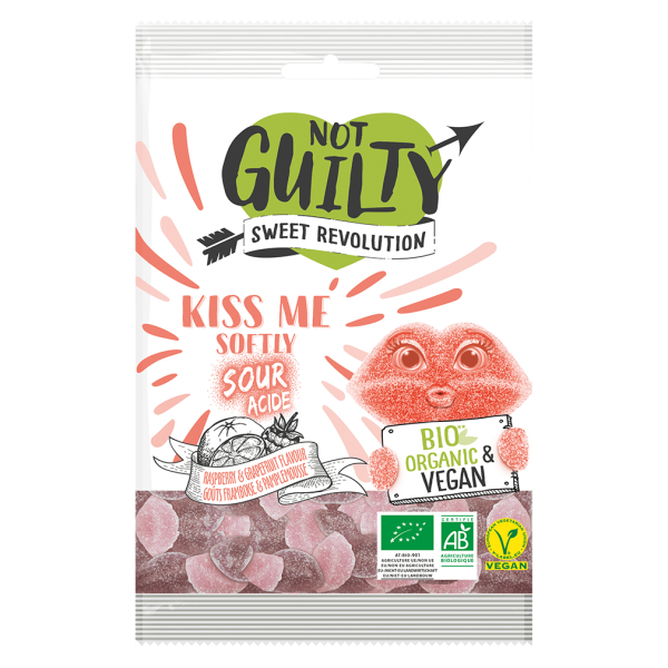 Not Guilty Økologisk Kiss Me, hindbær og grapefrugt