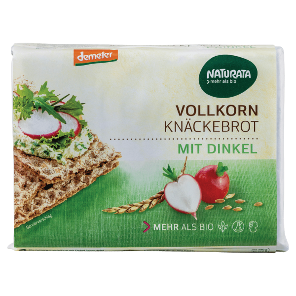 Naturata Økologisk fuldkornsknækbrød med spelt