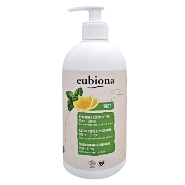 Eubiona Belebende Körperlotion Minze-Zitrone