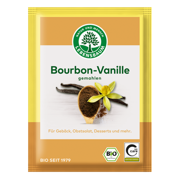 Lebensbaum Økologisk bourbon vanilje formalet