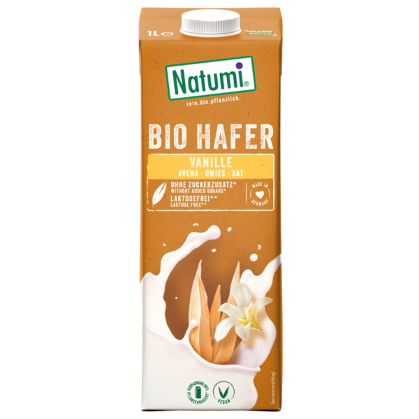 Natumi Økologisk havredrik Vanilla, 1l