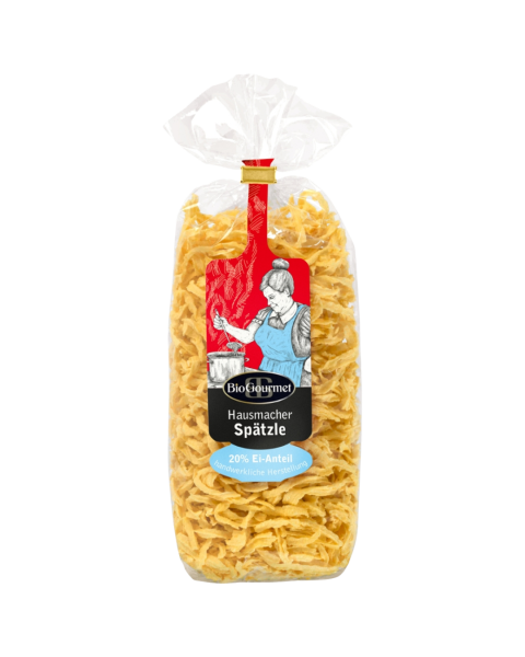 BioGourmet Økologiske hausmacher spätzle med æg, 500 g