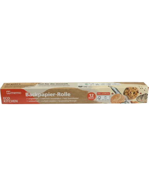 Memo Backpapier-Rolle