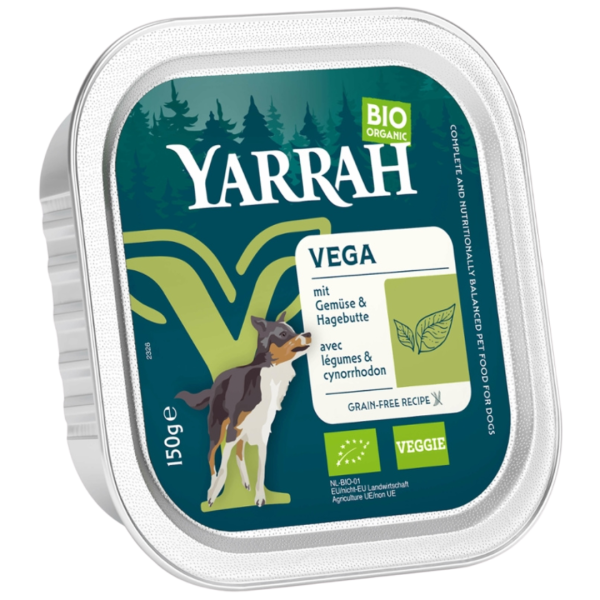 Yarrah Organic Dog Chunks vegetarisk